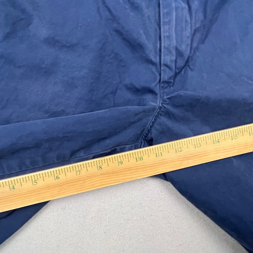 Banana Republic Emerson Shorts Mens 33 Blue Chino Cotton Casual Prep Summer - Picture 8 of 14